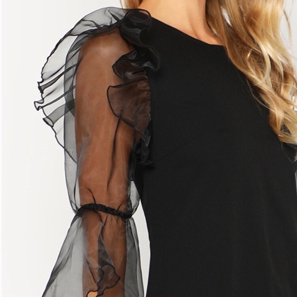 Black Mini Dress - Picture 3 of 3